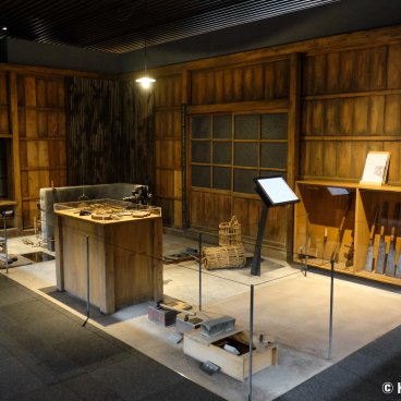Takenaka Carpentry Tools Museum (Kobe), Reconstitution of a carpenter's workshop