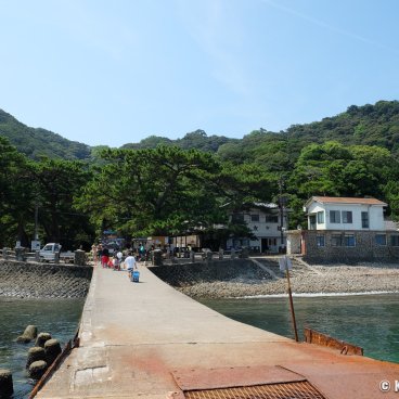 Tomogashima (Wakayama), Access to Okinoshima Island from Nonaura Pier