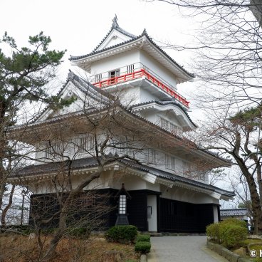 Akita, Kubota Castle turret in Senshu Park 