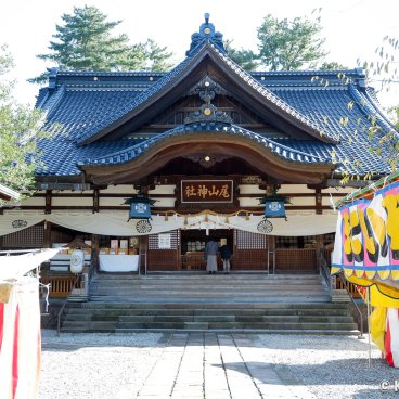 Oyama-jinja (Kanazawa), Hall of worship Haiden