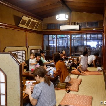 Daruma Ryori-ten (Odawara), Tatami room in the restaurant