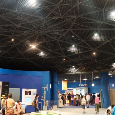 Osaka Science Museum, View on an exhibition room