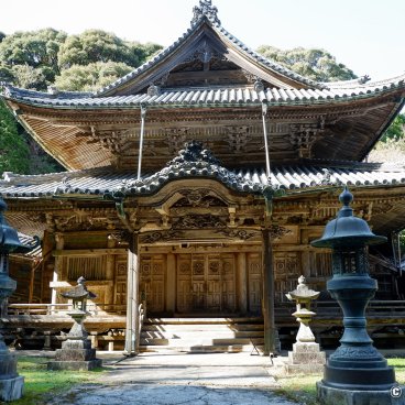 Shima (Ise Peninsula, Mie Prefecture), Aonominesan Shofuku-ji temple's main pavilion