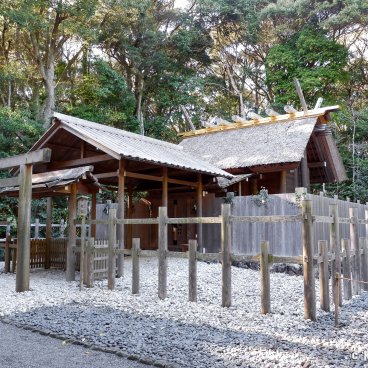 Shima (Ise Peninsula, Mie Prefecture), Izawanomiya shrine's Shinto architecture