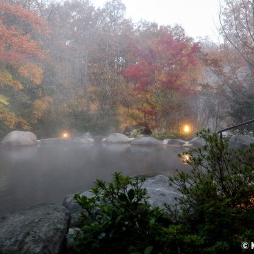 Miyama Sanso (Kurokawa Onsen), Rotenburo outdoor bath