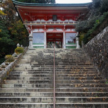 Kumano Nachi Taisha, Niomon gate at Seiganto-ji temple
