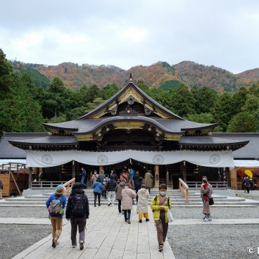 Yahiko-jinja, Main hall
