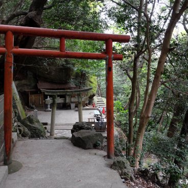 Sumoto Castle (Awaji), Hachioji-jinja shrine 2
