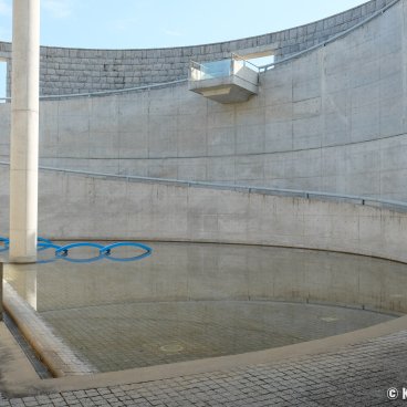 Awaji Yumebutai, Inside view of the Circular forum 