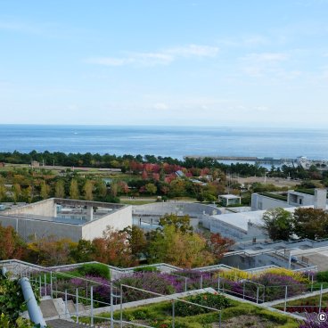 Awaji Yumebutai, Architectural complex designed by Tadao Ando in memory of 1995 Kobe Earthquake