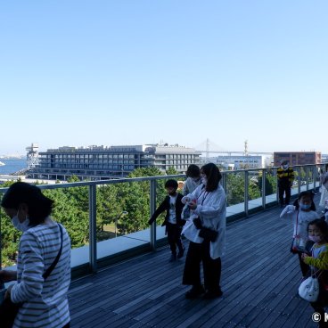 Cup Noodles Museum (Yokohama), Outdoor terrace at the museum