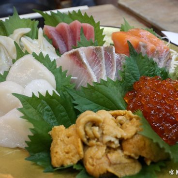 Ebisu Yokocho (Shibuya), Fish sashimi plate to share