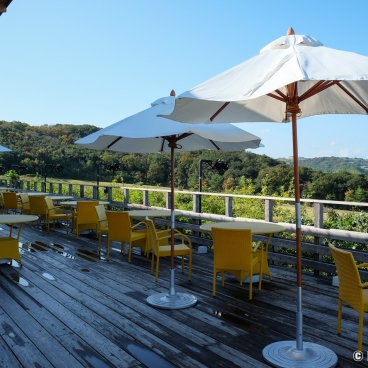 Grand Chariot Hokutoshichisei 135° Hotel (Awaji), Terrace