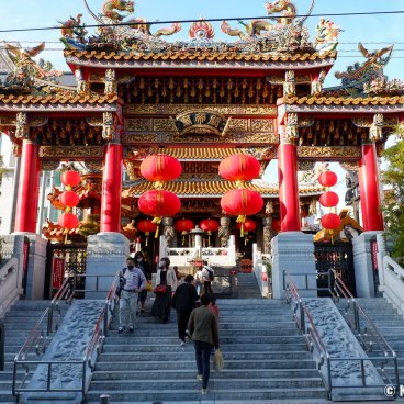 Chukagai (Chinatown in Yokohama), Kantei Byo temple (Kuan Ti Miao)