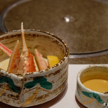 Kani Doraku Kyoto Honten (Kyoto), Cooked crab legs dish