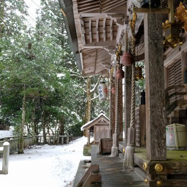 Miyama (Kayabuki no Sato), Pavilion at Chii Hachiman-jinja shrine 3