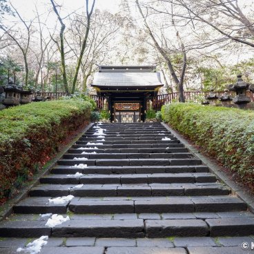Zuihoden (Sendai), Stairway to Date Masamune's mausoleum