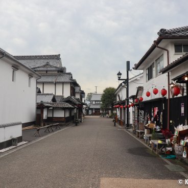 Yamaga, Street in the historical downtown