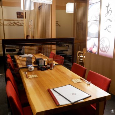 Honke Abeya (Akita), Inside view of the restaurant