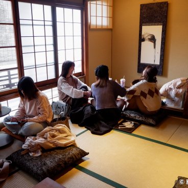 Starbucks Kyoto Ninenzaka Yasaka Chaya, Tatami room