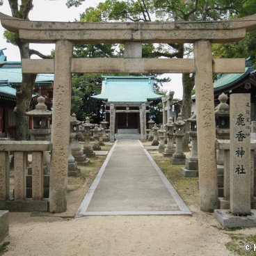 Imabari Castle (Shikoku), Manika-jinja shrine