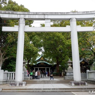 Oji (Tokyo), Torii gate at Oji-jinja shrine