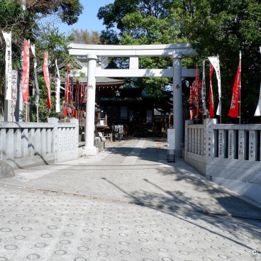 Oji (Tokyo), Torii gate at Oji Inari-jinja shrine