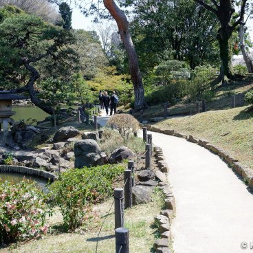 Shin-Edogawa Garden (Tokyo), Walking path