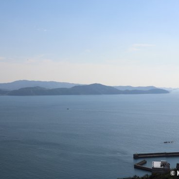 Takozushiyama (Wakayama), View on Wakanoura Bay