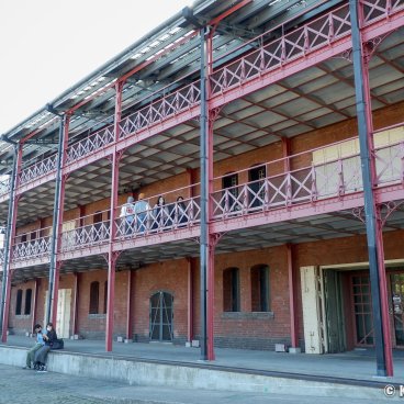 Akarenga Soko Warehouse (Yokohama), View on the red bricks building N°2