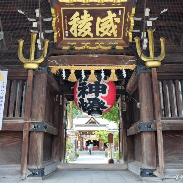 Kushida-jinja (Fukuoka), Main gate of the shrine