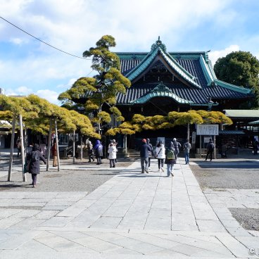 Katsushika (Tokyo), Taishakuten temple's main hall in Shibamata