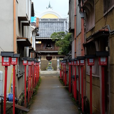 Kurayoshi (Tottori), Path to Dairen-ji temple