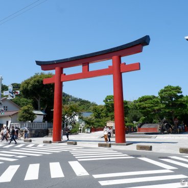 Tsurugaoka Hachimangu (Kamakura), Great Sanno Torii gate