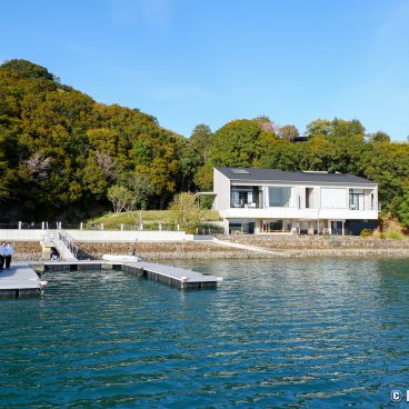 Basara-tei (Shima, Ise), Private cruise on the Ago Bay and view on the Sazanami no Hanare annex building