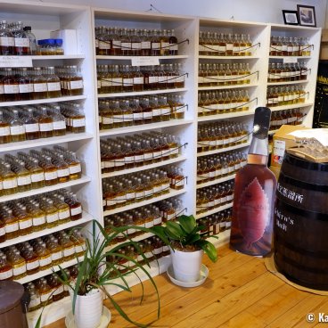 Venture Chichibu Distillery, Ichiro's Malt whiskey shop and degustation corner