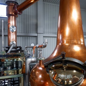 Venture Chichibu Distillery, Ichiro's Malt whiskey copper still