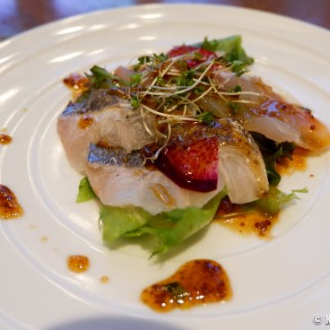 Provence Hotel (Shima, Ise), Fish carpaccio dish for dinner