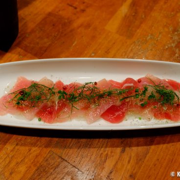 Mori no Kenja (Ishigaki), Coastal fish carpaccio