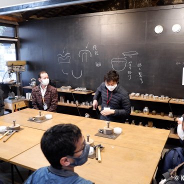 Seikado (Kyoto), Pewter item making workshop