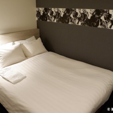 Mitsui Garden Hotel Hiroshima, Standard room with a Western-style double bed