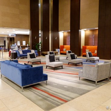 Mitsui Garden Hotel Hiroshima, The hotel's lobby