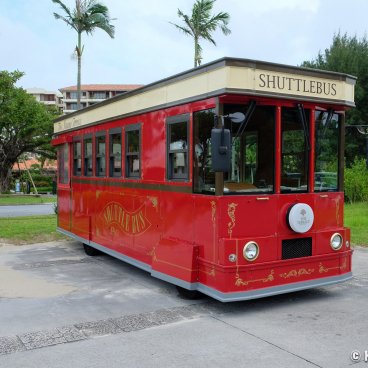 Cape Busena (Nago, Okinawa Honto), Shuttle-bus of The Busena Terrace Hotel