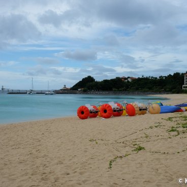Cape Busena (Nago, Okinawa Honto), View on the beach 2