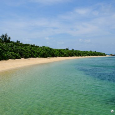 Fusaki Beach (Ishigaki), View on the wild coastline