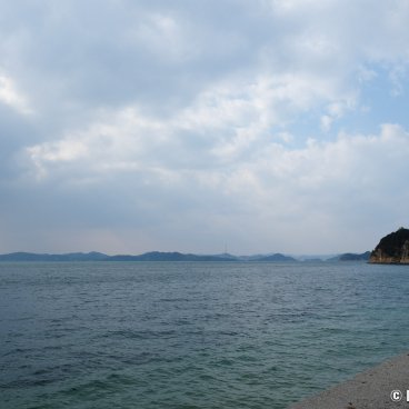 Teshima (Shikoku), View on the Seto Inland Sea