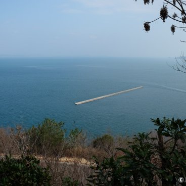 Teshima (Shikoku), View on the Seto Inland Sea from the Teshima Art Museum