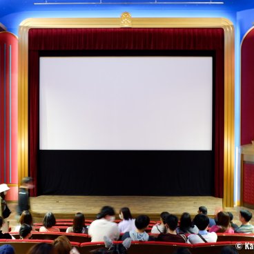 Ghibli Park (Nagoya), Orion movie theater in the Grand Warehouse