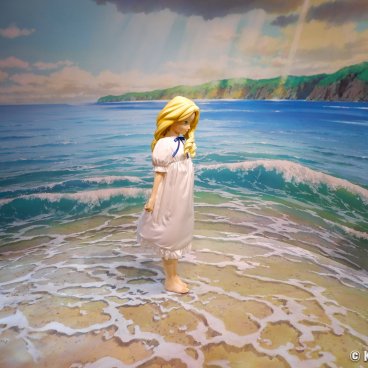 Ghibli Park (Nagoya), Scene from When Marnie Was There in the exhibition Becoming Characters in Memorable Ghibli Scenes