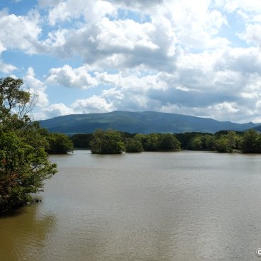 Onuma Park (Hokkaido), View on Lake Onuma and its islets 2
